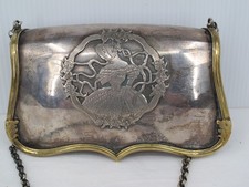 Als Frauenhandtasche umfunktionierter Kartuschkasten eines K&K Offiziers um 1880