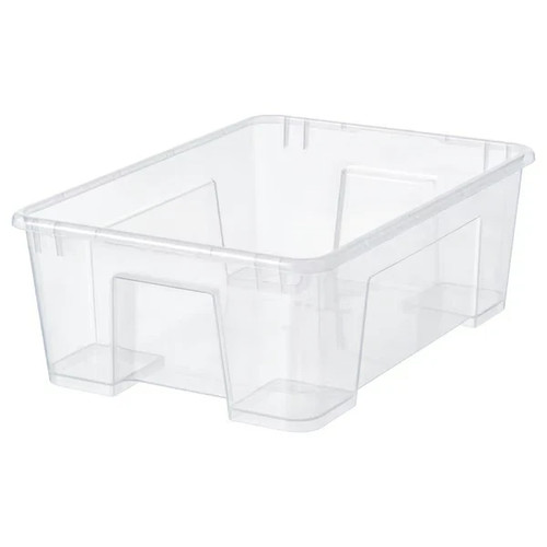 Ikea samla box - ikea, transparent