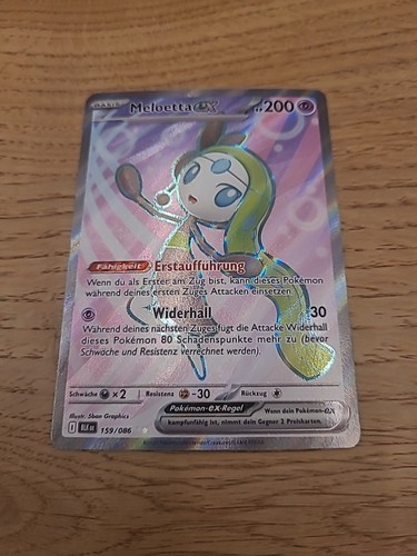 Pokemon tcg meloetta blk - meloetta, ex