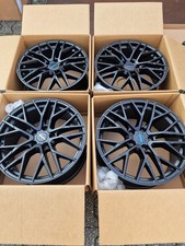 Carmani 20 Ludwig 9,0x20et45 lk5x120 Schwarz matt für VW Bully T5 und T6