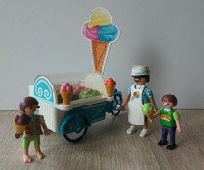 Playmobil Set 9426 Eis Verkäufer mit  Eiswagen