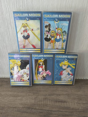Sailor moon vhs 6 8 - 2,3,5,6,8, 90er