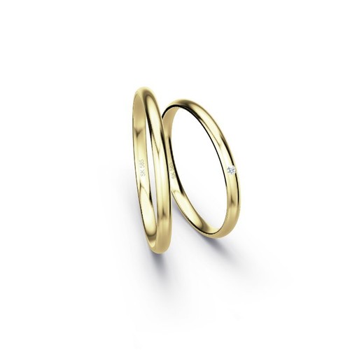 Paar trauringe 585 gold - paar,