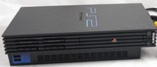 Sony PlayStation 2 Konsole Schwarz PS2 ohne OVP - DEFEKT BASTLER LESEN!