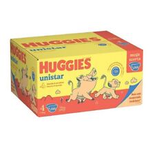 Huggies Unistar Mega Vorratspaket Windeln Größe 4 (7-18 kg) Angebot 144 Tuch