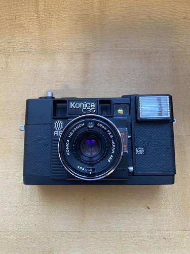 Konica c35 mit hexanon 38mm - konica, af