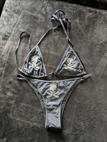 Damen bikini totenkopf - damen, 👙