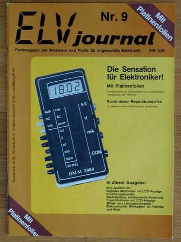 Elektronik zeitschrift elv - elektronik-zeitschrift, –
