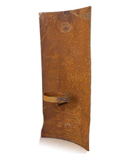 Metall Windlichthalter Rost