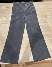 Weite, dunkelgraue Cordhose von Cambio