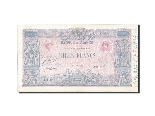 Geldschein frankreich 1000 - geldschein,,
