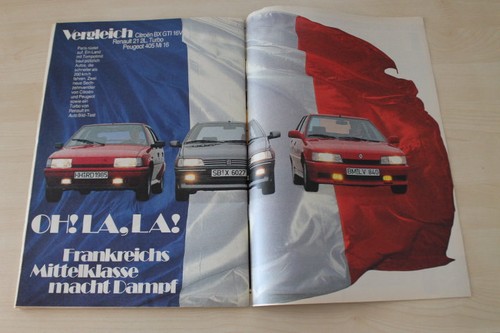 Auto bild 1987 peugeot 405 - bild,