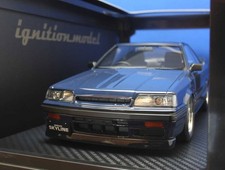 Zündmodell 1/18 Nissan Skyline GTS-R R31 blau schwarz BBS RS 17 Räder