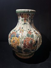 Delft Polychrom Bodenvase Raam