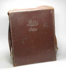 Leica Leitz Vintage LTM Leather Hard Tasche Case Brown Braun