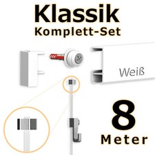 Bilderschienen Set 8 Meter in