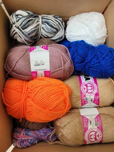 Wolle garn restepaket 1 - wolle,