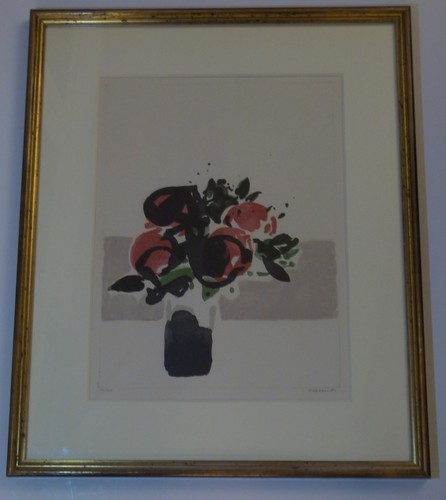 Blumenstrauß lithografie von - lithografie,