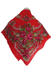 großer Tuch Trachten Blumen