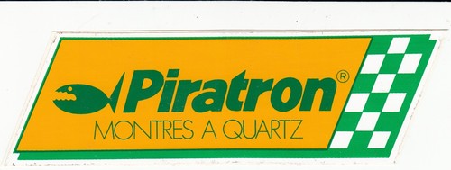 Aufkleber piratron quartzuhr - aufkleber,
