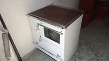 Omas Küchenofen Vintage Wamsler K128CL weiß-Emaille nur Abholung!!