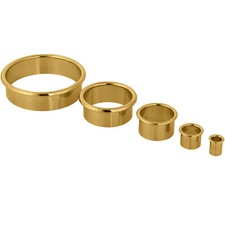 Kabeldurchführung Gold Schreibtisch Kabeldurchlass Kabeldose Messing poliert