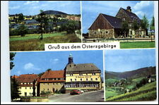 DDR AK Gruss Ost-Erzgebirge