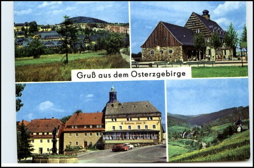 Ddr gruss ost erzgebirge - ddr, ost-erzgebirge