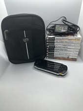 PSP 1004 Konsole ohne Akku | 9 Spiele | Mad Catz Tasche Sony Playstation