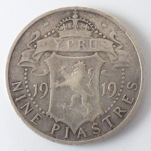 Piaster george silber - 9, piaster,