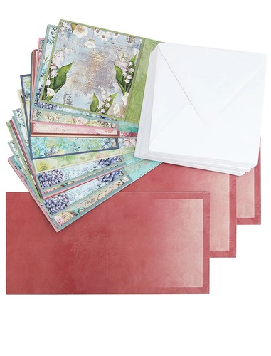 Leporello karten set - set, v