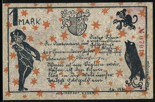 Notgeld ennigerloh 1921 - notgeld, 1