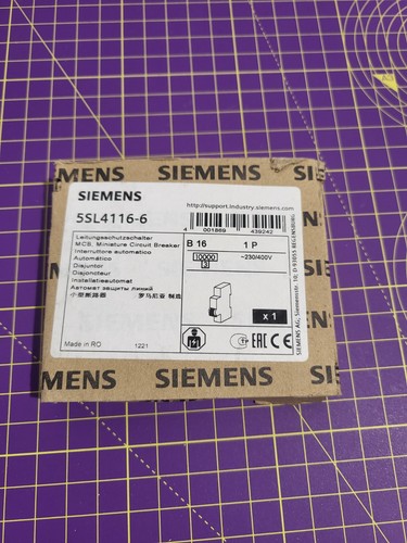 Siemens 5sl4116 - siemens, 5sl4116-6