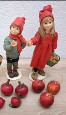 Candy Design Norway Figuren Carl Larsson Björn 20cm Britta 26cm Vintage