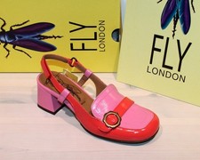FLY LONDON Leder Slingpumps