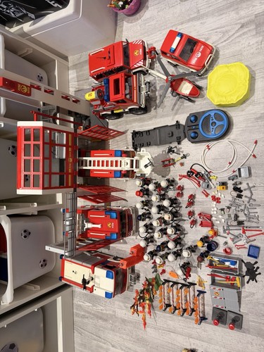 Playmobil feuerwehr konvolut - playmobil,
