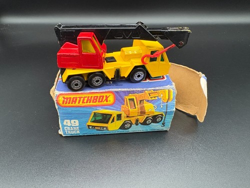 Matchbox crane truck - matchbox,