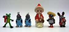 Konvolut Figuren DDR-Kinderfernsehen Sandmann Frau Elster Maulwurf Sammelfiguren