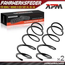 2x Federn Fahrwerksfeder Vorne