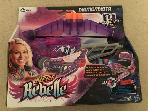 Nerf rebelle diamondista - nerf,