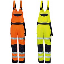 Vizwell Warnschutz Latzhose