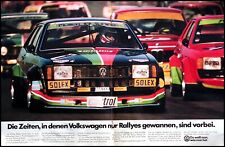 VW Scirocco 1 GTI,   originale Werbung aus 1978  ONS Pokal