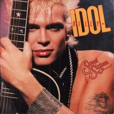 Billy Idol Sweet Sixteen 7" vinyl UK Chrysalis 1987 silver injection label