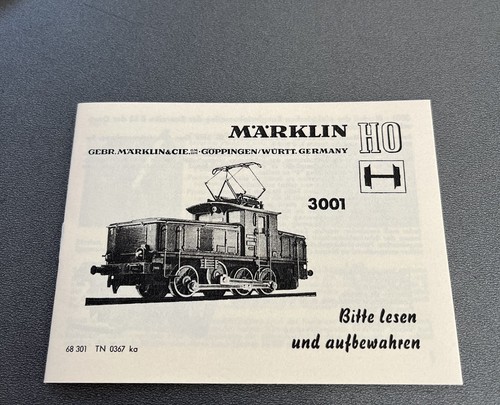 Für märklin 3001 anleitung - für,
