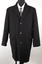 Schwarzer Mantel Herbst/Winter