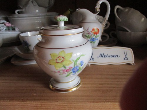 Meissen zuckerdose bonboniere - zuckerdose,