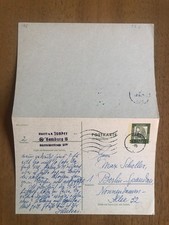 Bund: Postkarte/Antwortpostkarte P 77 Bedeutende Deutsche, gebraucht