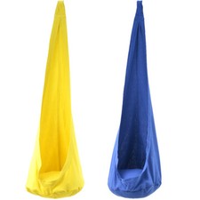 Hängesessel Kinder Kinderhängesitz Hängehöhle Schaukel Hängematte mit Sitzkissen