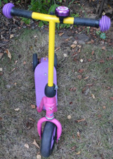 Kinder Roller R1 Rosa, Lila, Gelb mit Klingel von Puky