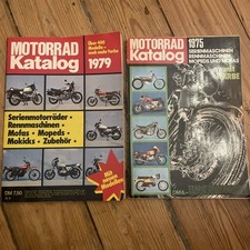 Motorradkatalog 1975 + 1979